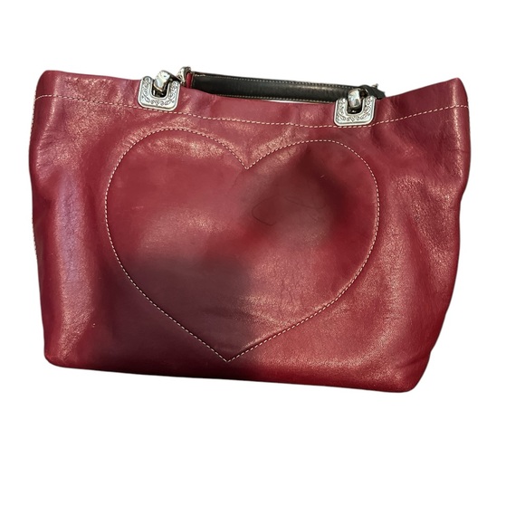 Brighton Elegant Red Heart vintage Bag - Picture 1 of 7